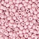 Glasperlen rocailles 8/0 (3mm) Creole pink